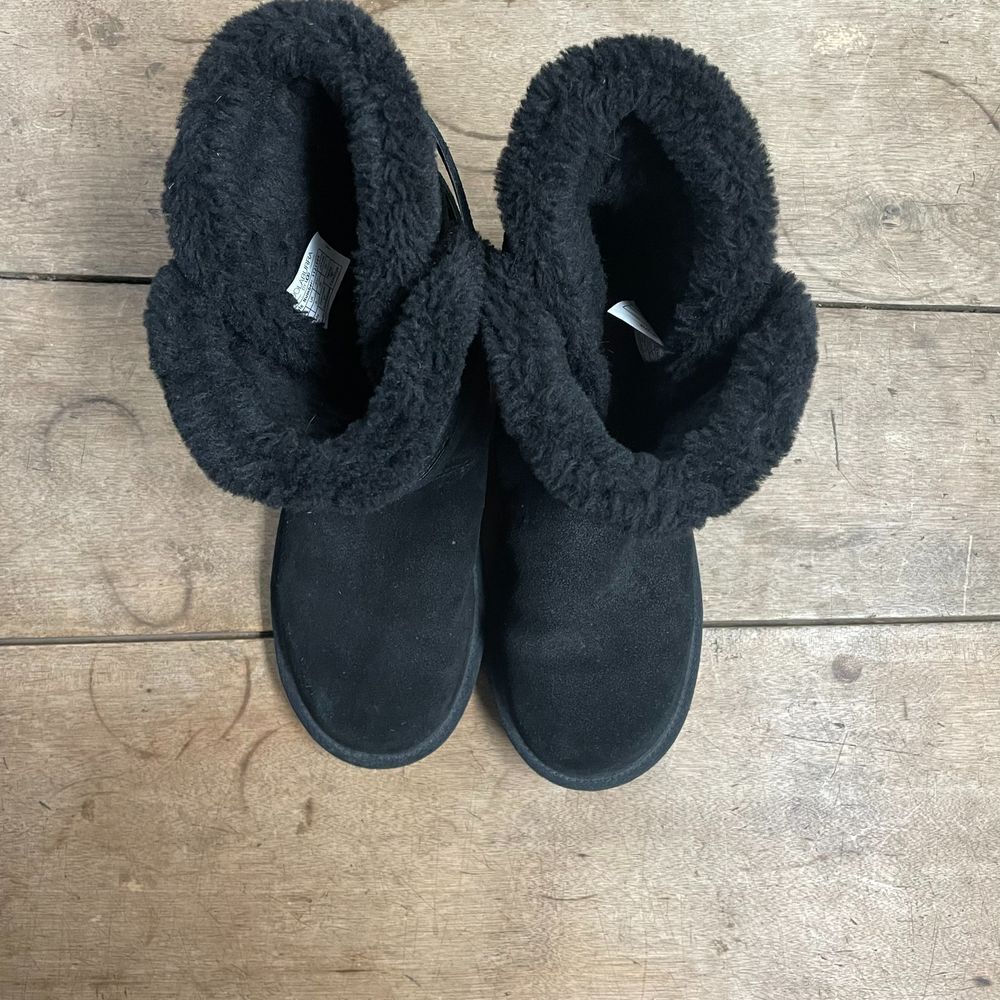 Koolaburra by UGG Black‎ Delene Short Boots Size 8 - Picture 3 of 8